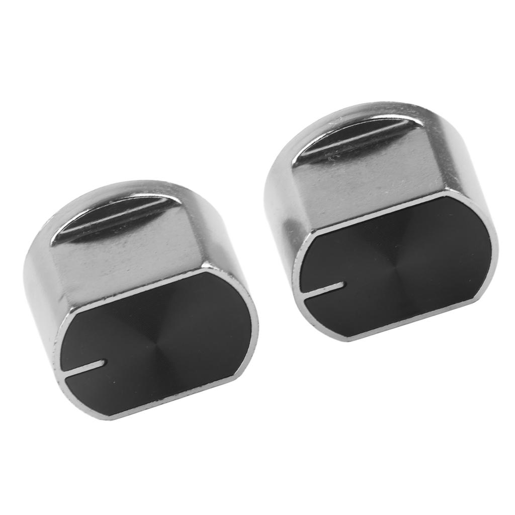 2pcs Universal Gas Stove Cooker Part Control Knobs Replacement Zinc Alloy Rotary Switch