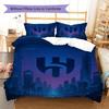 Al-Hilal Saudi FC Pattern Bedding,Quilt Set Quilt Cover Pillowcase Home Birthday Gift(1 * duvet cover + 2 * pillowcase, without core)