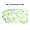 Multi-Function Drawing Template Ruler for Circles, Ellipses, Furniture, Architecture, Geometry, Mathematics, and Interior Design.