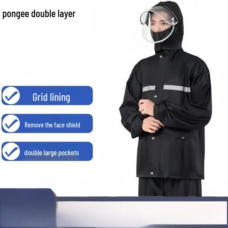 OIMG Two-Piece Oxford Rain Suit