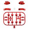 eXtremeRate Compatible with Switch Chrome Design ABXY SR SL L R ZR ZL Home Button Trigger Full Full Replacement Button Repair Kit for Switch Includes