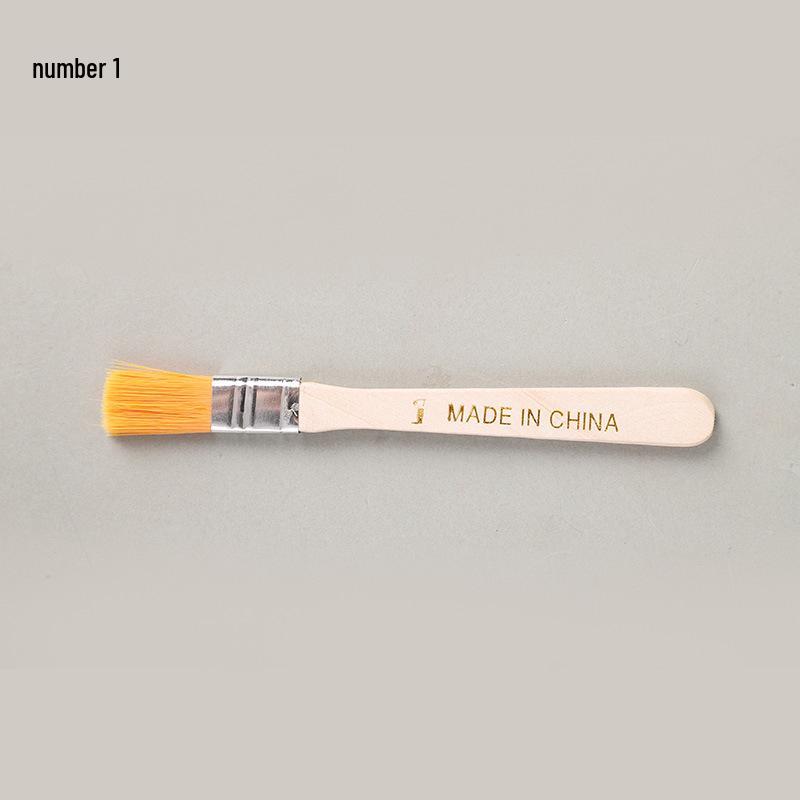 Ultra-Thin Nylon Bristle Acrylic Paint Brush for Art Students