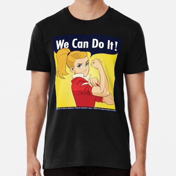 

Adora Says We Can Do It! S to 5XL Made in the AU/USA T-Shirt 4XL