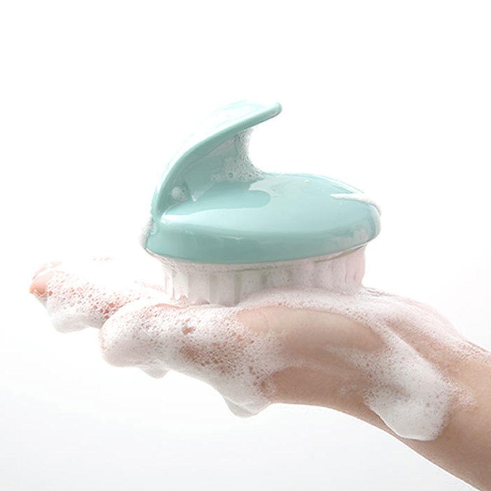 Silicone Scalp Cleaning Shampoo Hair Washing Brush Massage Cleaning Brush for Bathroom Use