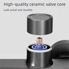 Smooth Temperature Adjustment 3-Way Bath Shower Mixer Valve  Showering Function