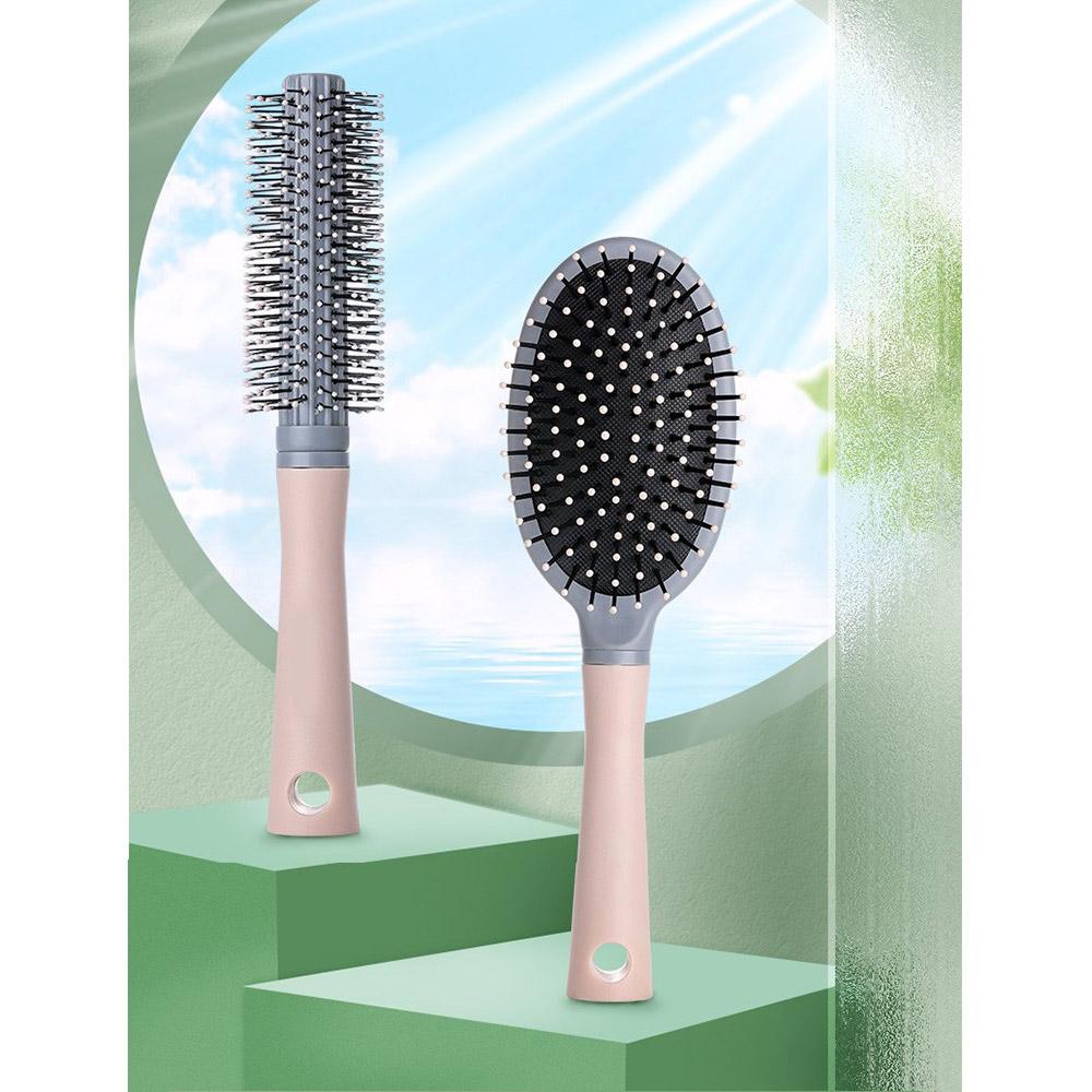 Schnelleres Föhnen Haarbürsten Belüfteter Gebogener Lockenkamm Mode Kissenbürste für Frauen
