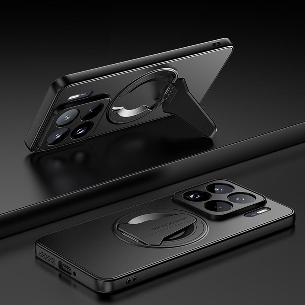 Pro pouzdro Xiaomi 15S Pro Kompatibilní s MagSafe Skrytý stojánek Matný PC TPU zadní kryt na telefon s povrchem na dotek