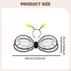 Bee Wing and Headband Costume Set for Dance Role Play Stage