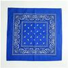 kakatrend Bandana Blue Paisley 100% Cotton Bandanna Adults Unisex Doo Rag Large 55cm x 55cm