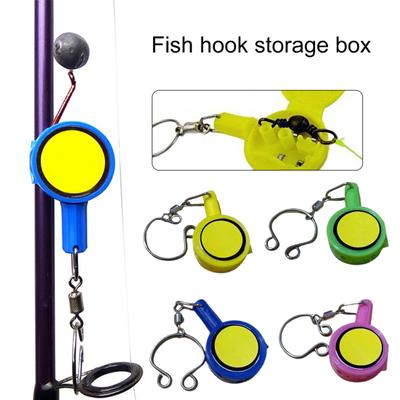 Tying Tools Compact Lightweight Fully Rigged Fishing Hook Holder Multifunctional Fishing Quick Knot Tools