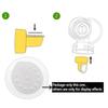 Milk Extractor Spare Part Repalcement Membrane for Swing, Mini Electric Breast Pumps Repair Accessory
