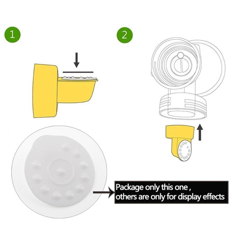 Milk Extractor Spare Part Repalcement Membrane for Swing, Mini Electric Breast Pumps Repair Accessory