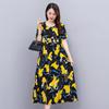 Casual Summer Women's Dresses  Short Sleeve Elegant Long Dresses for Ladies