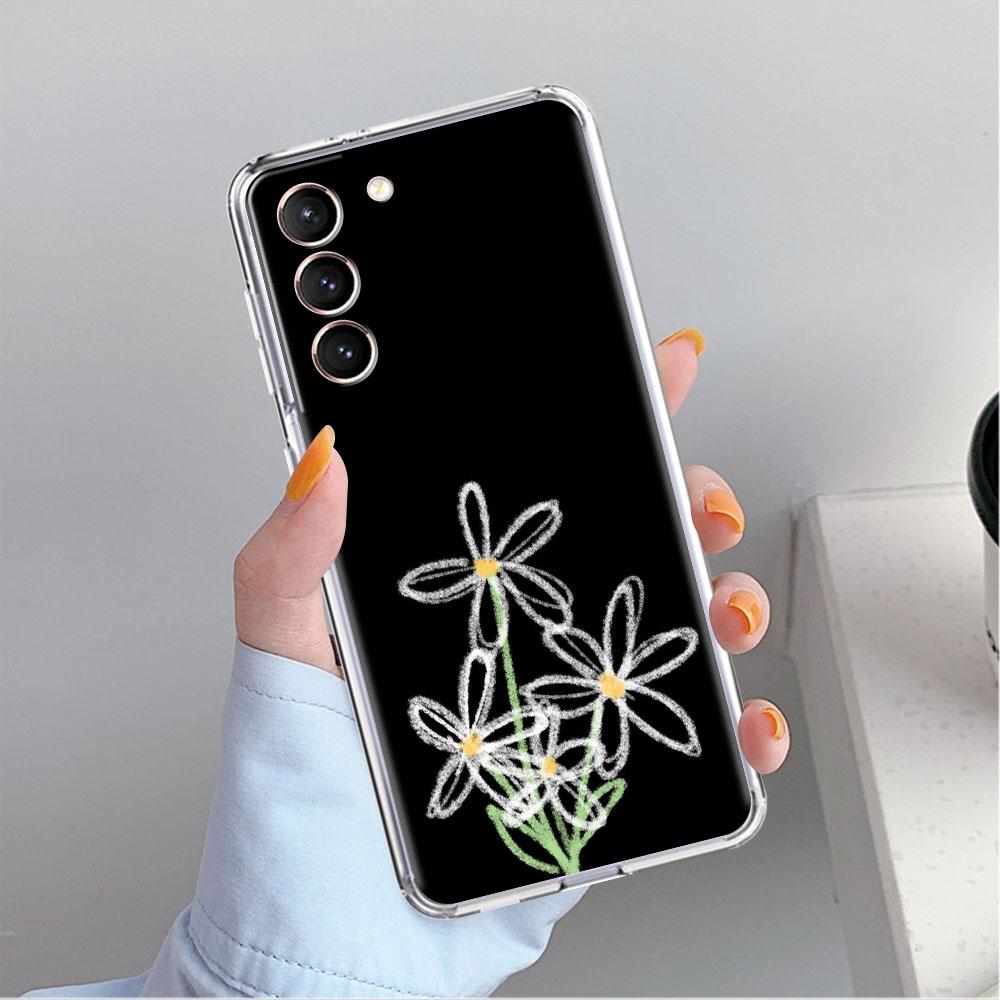 Mond Astronaut Klare Hülle Für Samsung Galaxy S22 S20 FE S21 S10 S9 Plus Note 20 Ultra 10 Lite Weiche TPU Handyhülle