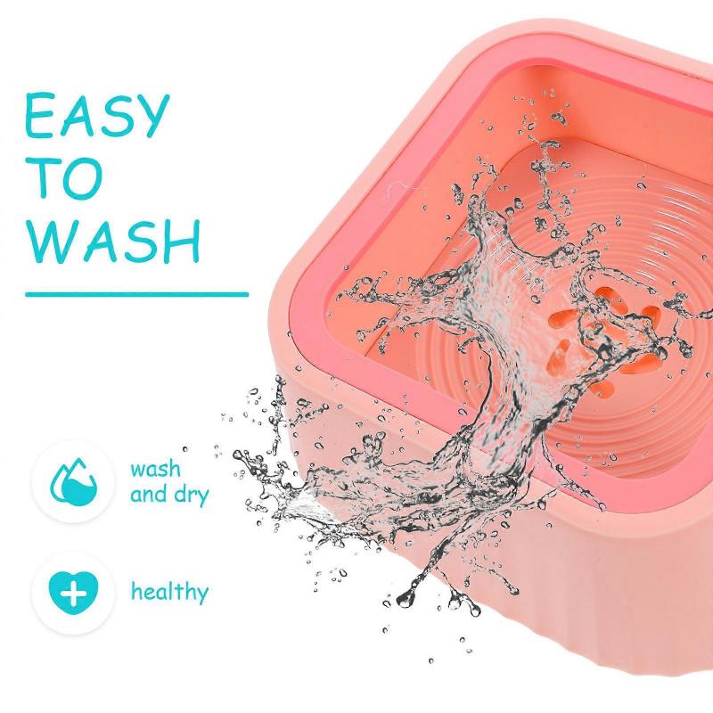 Pet Water Bowl Anti Spill Function for 5Pcs ABS Small Dog Bowls