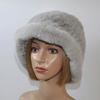 Knitted Winter Women Real Rex Rabbit Fur Hat Natural Warm Rex Rabbit Fur Hats Lady Quality Thick Genuine Rex Rabbit Fur Cap