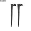 100pcs 1/4" C Type 4/7mm Hose Holder Vertical 1/4 Hose Bracket Plastic Fixed Stems Support Holder Drip Irrigation System