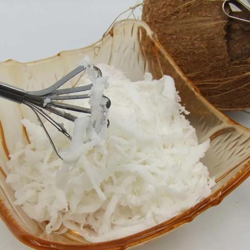 Coconut Shaving Knife Fish Scale Scraper Grater Stainless Steel Meat Scraping Household Kitchen Cleaning Accessory Gadget