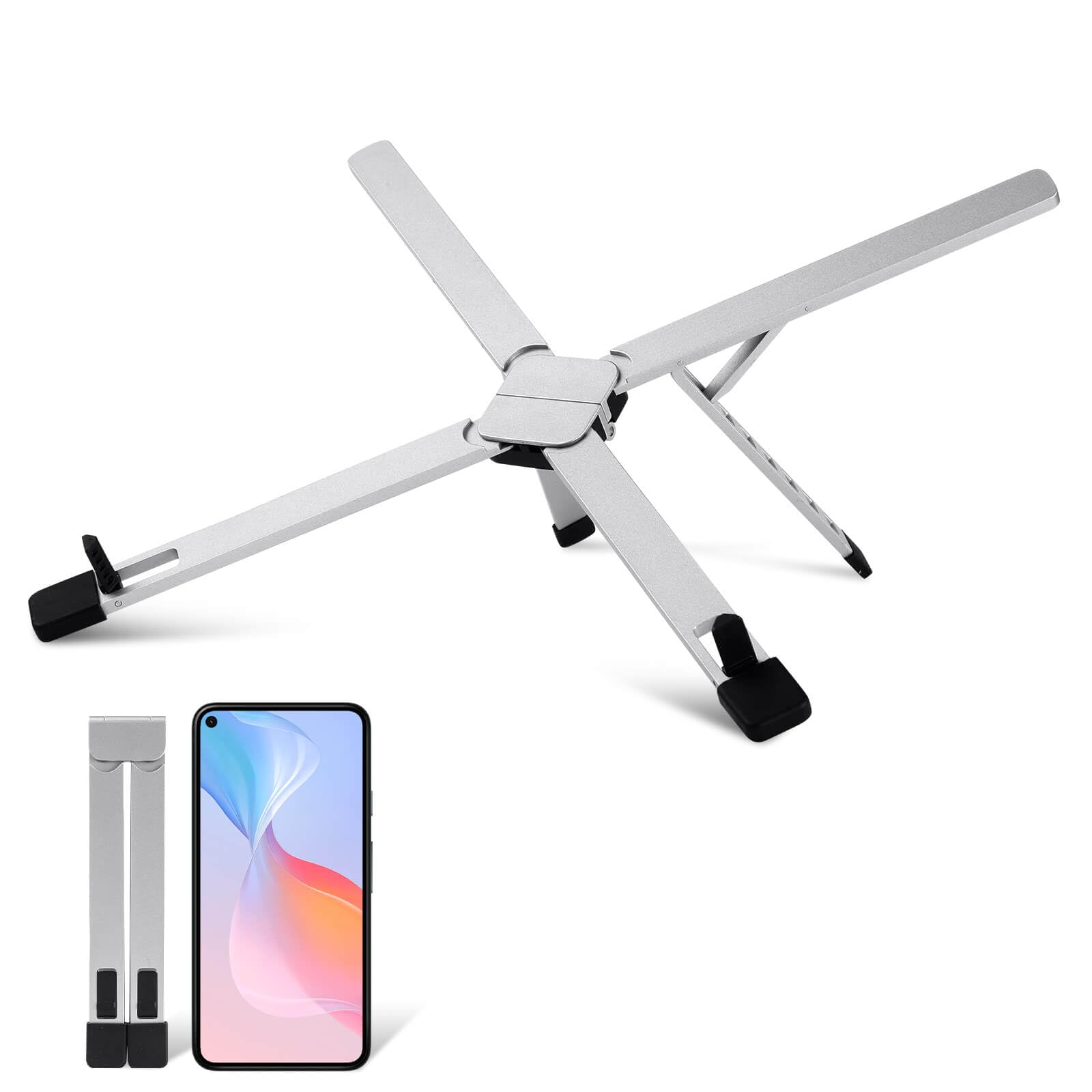 

YDHVOGG Складной ноутбук ПК Ультра Планшет Регулируемая высота и Легко Улучшает Облегчает боль в спине и Совместим с Подставка, Подставка, Легкий,