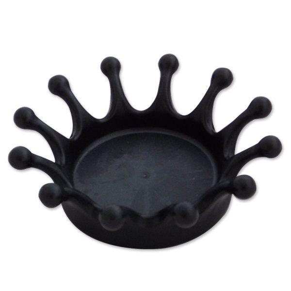 Black Multifunction Crown Ashtray