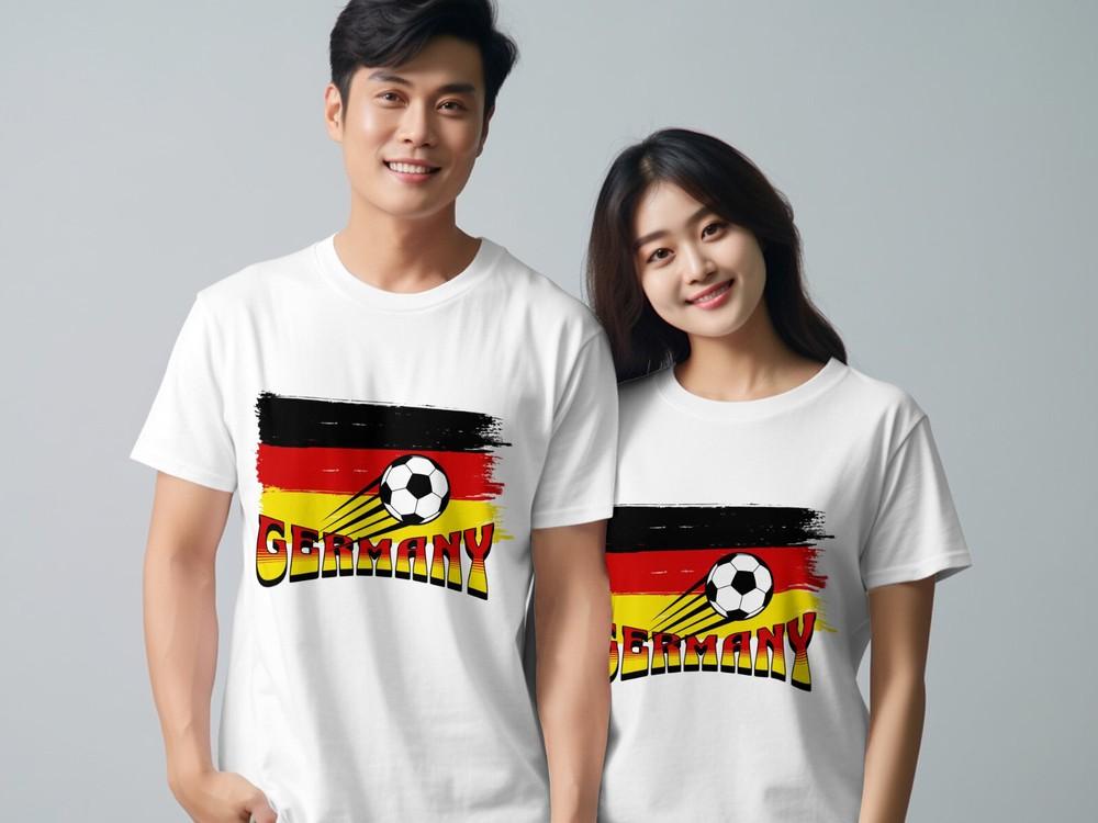 Germany Football T-Shirt European Tournament Unisex Soccer TShirt Euros 2024