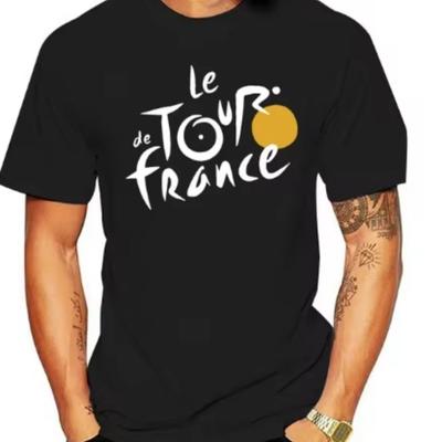 Vasariniai apvalios apykaklės 3D Tour de France spaudinio marškinėliai vyrams, madingi, laisvalaikio, trumparankoviai