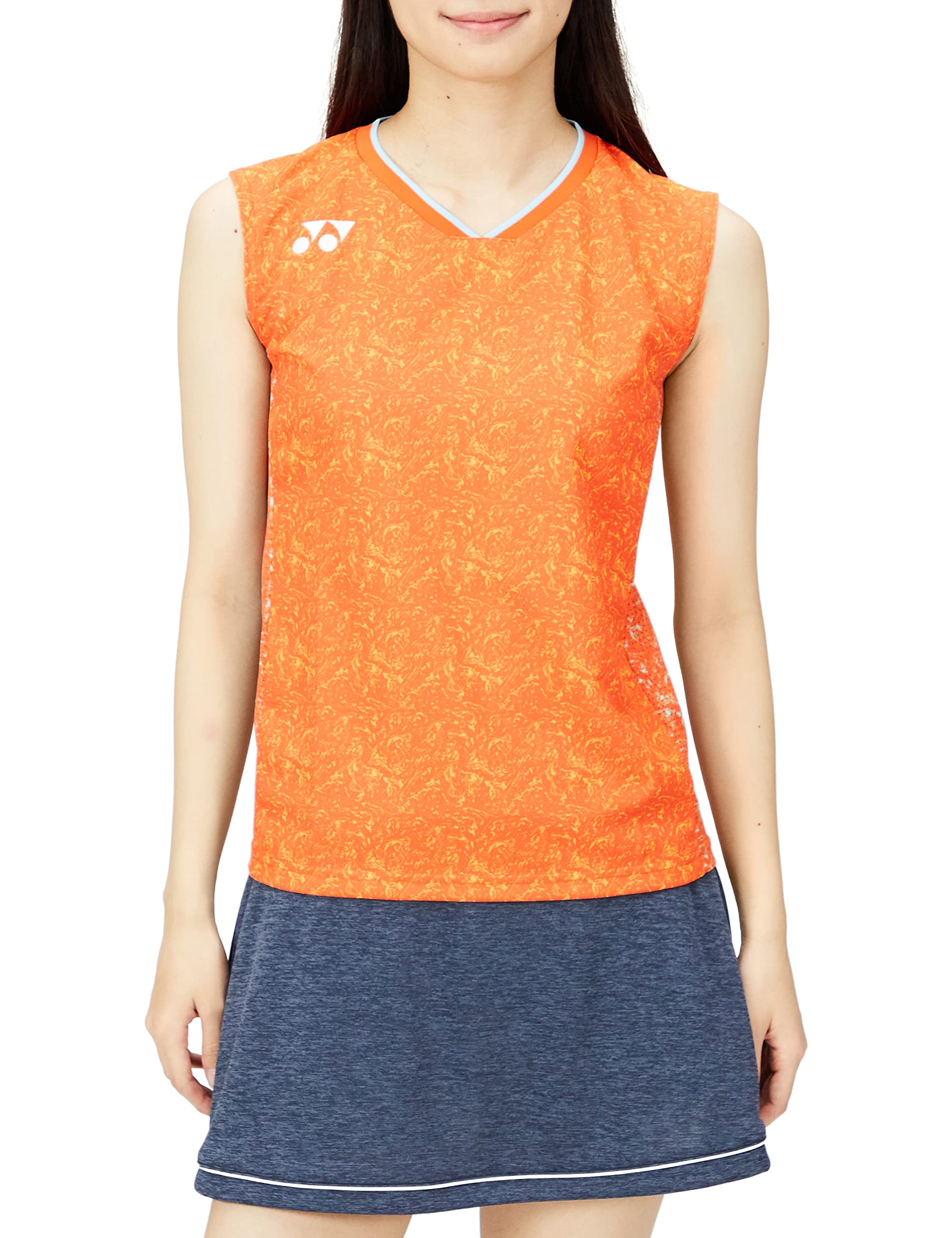 

Sleeveless Shirt Game Shirt Orange S [Yonex] (Sleeveless) Women s (005)