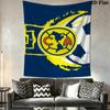 American Soccer Clubs cool Wall Tapestry Aesthetic Wall Hanging Printed Fabric Blanket Decorative Tapestries for Bedroom Living Room Home Decor