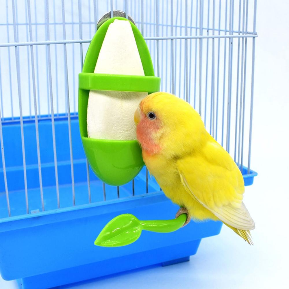 Durable Plastic Birds Playing Toy Supplies Cage Hammock Parrot Feeder Hanging Swings Bird Chew Toy
