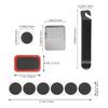 Outdoors Ride Bike Repair Kit With Portable Storagebox- Puncture Patches Bicycle Cycle Inner Tube Puncture Tyre Patch Glue Tool
