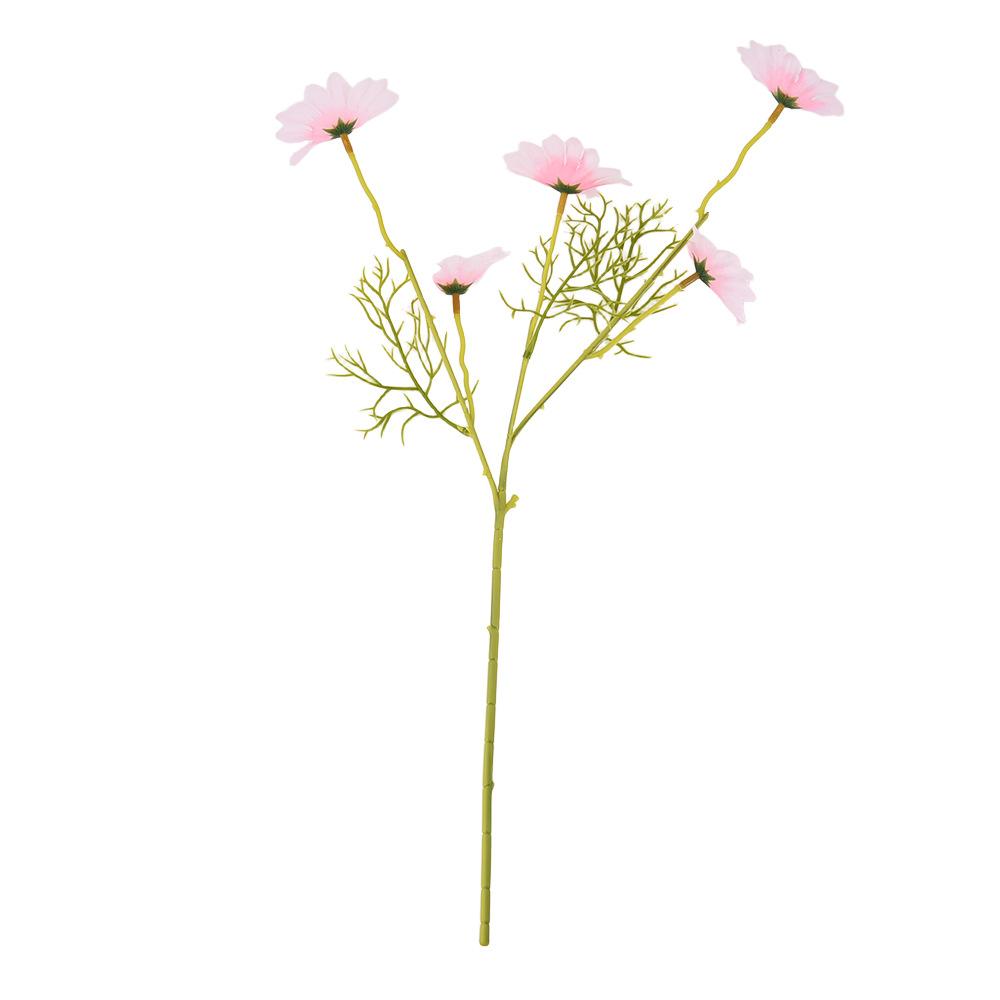 10Pcs 5 Heads Artificial Chamomile Daisy Bouquet Fake Flowers for Home Wedding Indoor Office Decoration