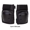 Adult & Kids Six-Piece Protective Skate Gear Set: Hand Guards, Knee & Elbow Pads for Roller Skating or Electric Scooters