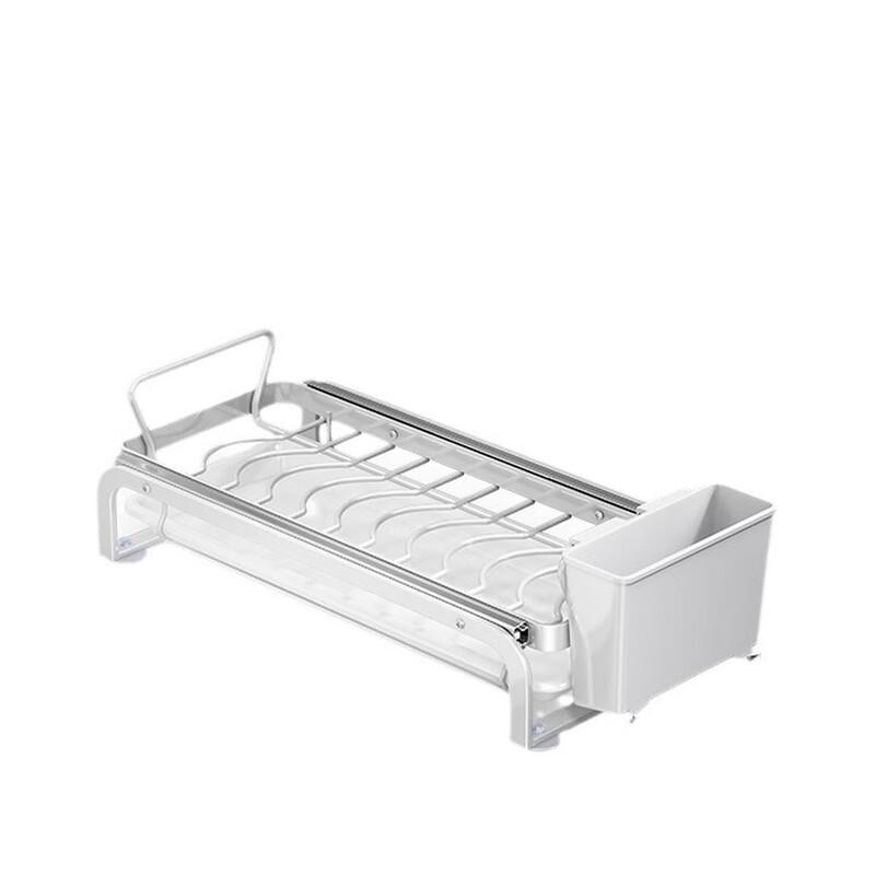 Égouttoir à vaisselle pliable style nordique avec ventouses