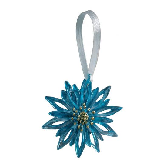 Yousheng Vánoční ozdoby sada Akrylové ozdoby sobů a sněhových vloček Nerozbitné závěsné ozdoby na stromeček pro sváteční domácí dekoraci