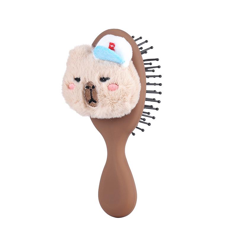 

Осенне-зимняя плюшевая расческа-капибара - Портативная и милая детская расческа Exclusive Plush - Contact Customer Service грязно-белый