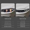 18-23 BMW 5 Series G30 G38 Headlight Assembly with New Fang DRL & Turn Signals
