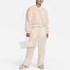 Nike Women's Sportswear Reversible Faux Fur Bomber Jacket Light Pink FB8693-838