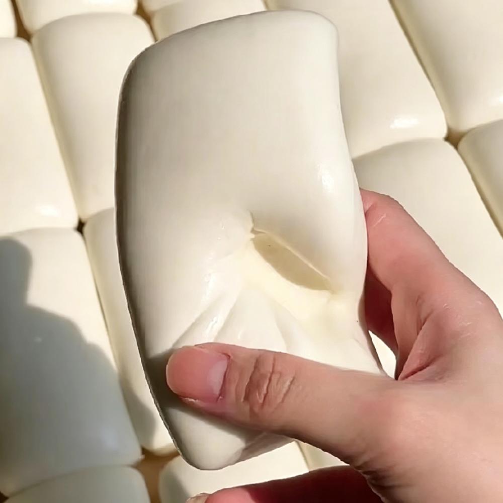 Slow Rising Squishy Yogurt Bread Cake Squeeze Toy Soft Stress Relief Fidget Sensory Toys Cute Squishies Anti-Anxiety Relax Gift