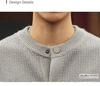 Luxury Men's Old Money Style Knit Cardigan for Autumn 2025