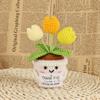 Crocheted Wool Doll Potted Plants, Creative Potted Plants, Cute Ornaments, Home Decoration, Handicrafts, Gifts