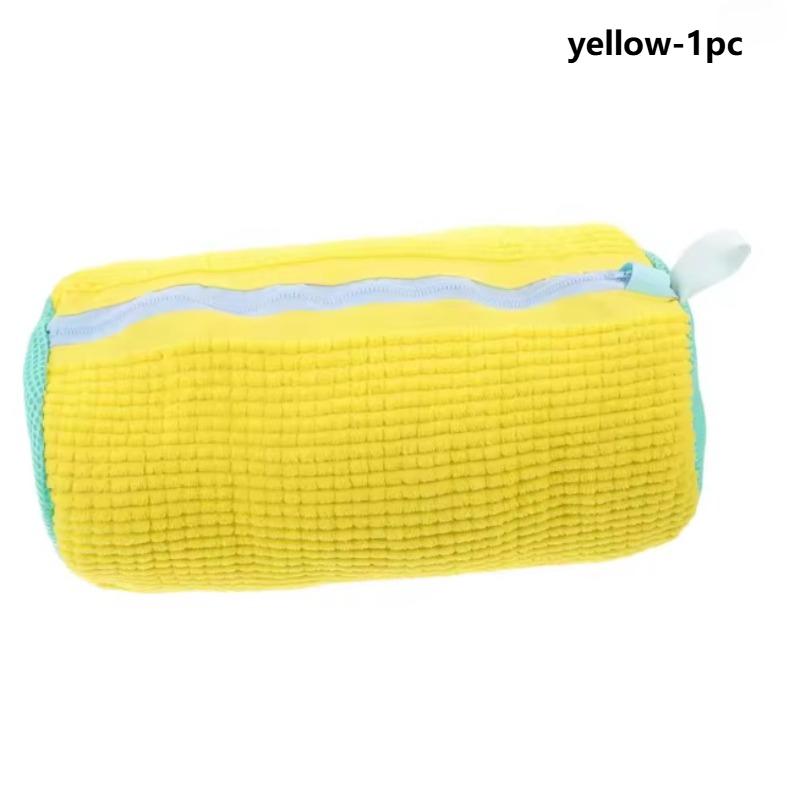 1/2pcs, Washable Shoe Washing & Drying Bag with Soft Fiber - Durable Polyester Laundry Protector for Shoes Laundry Organizer