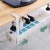 Under Desk Cable Management Rack Carbon Steel Power Strip Cable Storage Basket