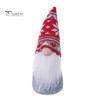 Holiday Decorative Ornaments for Gifts Faceless Gnome Plush Doll, Dwarf Doll with Kitted Hat, Party Decorations Season Christmas Home Decor,