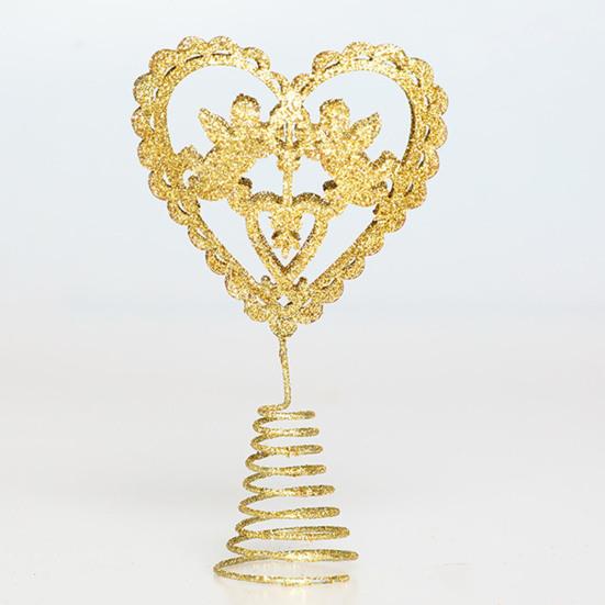 Christmas Decoration Anti-deform Five-pointed Star/Elk Glittering Christmas-Element Home Decor Decoration Accessory Christmas Tree Top Star for Party