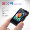 8XR Mini Bluetooth Mobile Phone: 1.77-inch Touchscreen, Card Slot, Candybar Design, Feature Phone.