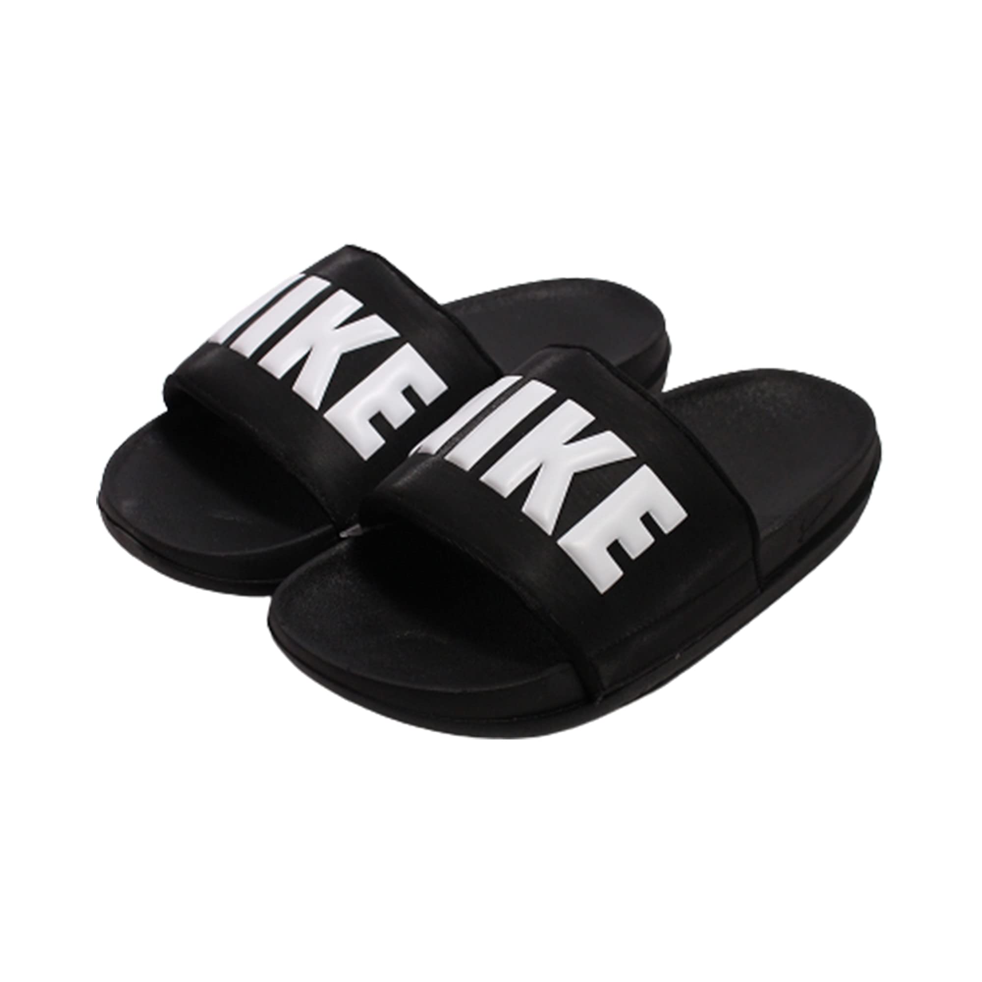 

Nike Slides Core Size 9 Off-Court Men s Bq4639-002, Black/White/Black, (27.0 cm)