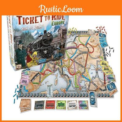 Odkryj Europę z wciągającą grą planszową Ticket to Ride: Europa od Days of Wonder