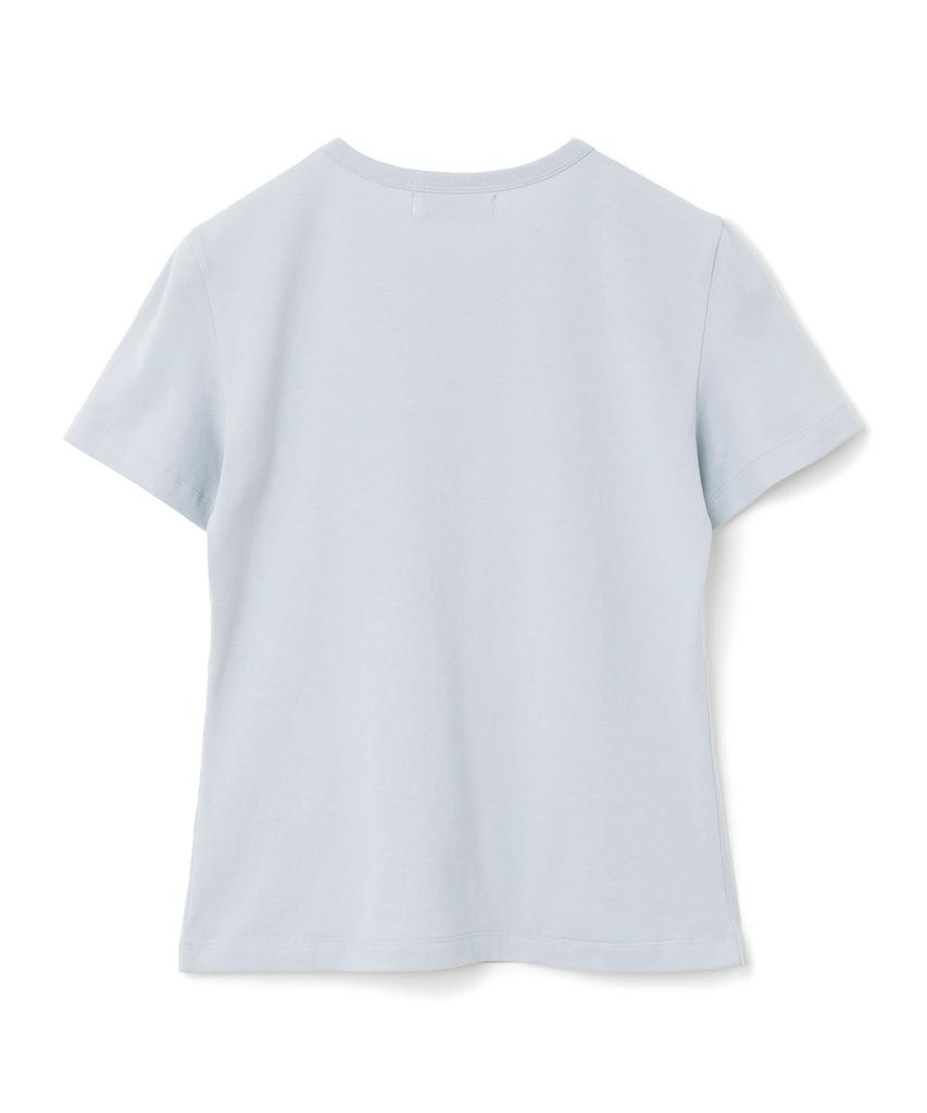 MILLO WOMEN Pearl Ribbon T-Shirt [Powder Blue]