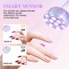 USB Charged Nail Dryer With Auto Sensor Nail Curing Lamp Quick Drying Gel Polish Perfect For Home Or Salon Use