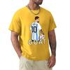 High Quality Casual Graphic Movement Tra CELEBRATION Lionel And Andrés And Messi And Argentina No.10 GOAT Caricature 50  Top Tee